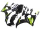 Carenados Moto Yamaha YZF R6 2003-2004 - Negro Brillante Neon Amarillo Baratos