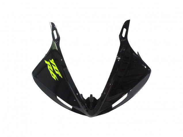 Carenados Moto Yamaha YZF R6 2003-2004 - Negro Brillante Neon Amarillo Baratos