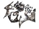 Carenados Moto Yamaha YZF R6S 2006-2009 - Gris Negro Mate Geométrico Baratos