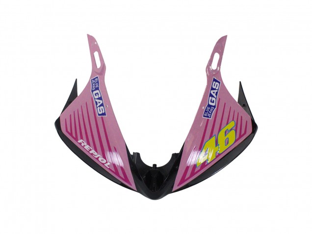 Carenados Moto Yamaha YZF R6 2003-2004 - Amarillo Rosa Negro Brillante Rossi Repsol 46 Baratos