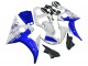 Carenados Moto Yamaha YZF R6 2003-2004 - Blanco Azul GYTR Baratos