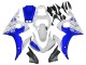 Carenados Moto Yamaha YZF R6 2003-2004 - Blanco Azul GYTR Baratos