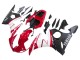 Carenados Moto Yamaha YZF R6S 2006-2009 - Rojo Blanco Negro Mate Baratos