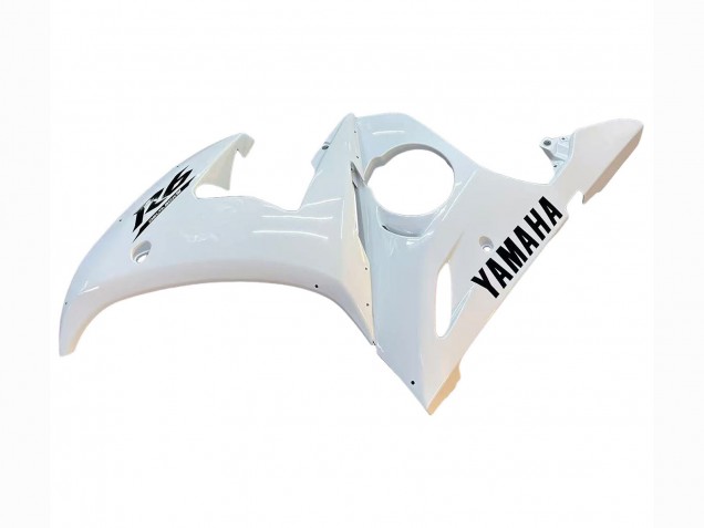 Carenados Moto Yamaha YZF R6 2003-2004 - Blanco Negro Calcomanías Baratos