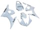 Carenados Moto Yamaha YZF R6S 2006-2009 - Blanco Negro Calcomanías Baratos