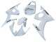 Carenados Moto Yamaha YZF R6S 2006-2009 - Blanco Negro Calcomanías Baratos