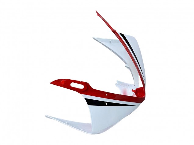 Carenados Moto Yamaha YZF R6 2003-2004 - Blanco Rojo Negro Brillante Baratos