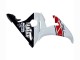 Carenados Moto Yamaha YZF R6 2003-2004 - Blanco Rojo Negro Brillante Motul Baratos