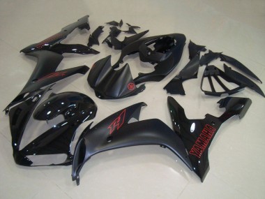 Carenados Moto Yamaha YZF R1 2004-2006 - Negro Brillante Negro Mate Rojo Baratos