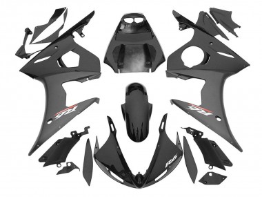 Carenados Moto Yamaha YZF R6S 2006-2009 - Negro Brillante Negro Mate Baratos