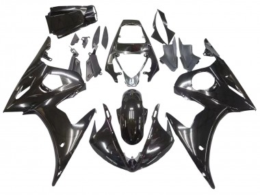 Carenados Moto Yamaha YZF R6S 2006-2009 - Negro Brillante Baratos