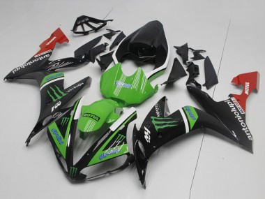 Carenados Moto Yamaha YZF R1 2004-2006 - Negro Brillante Blanco Rojo Verde Monstruo Baratos