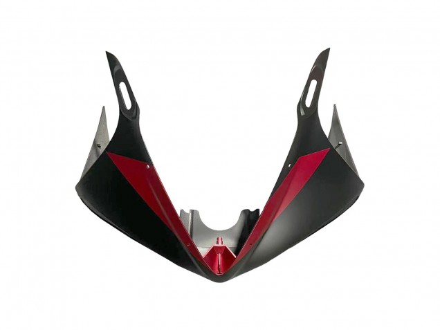 Carenados Moto Yamaha YZF 600 R6 2005 - Negro Mate Rojo Geométrico Baratos