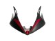 Carenados Moto Yamaha YZF 600 R6 2005 - Negro Mate Rojo Geométrico Baratos