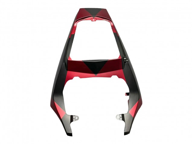 Carenados Moto Yamaha YZF 600 R6 2005 - Negro Mate Rojo Geométrico Baratos