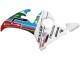 Carenados Moto Yamaha YZF 600 R6 2005 - Azul Claro Blanco Verde Rojo Kastinee Dunlop Motul Baratos