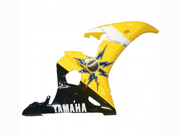 Carenados Moto Yamaha YZF 600 R6 2005 - Negro Amarillo Rojo 46 Baratos