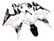 Carenados Moto Yamaha YZF 600 R6 2005 - Blanco Negro Baratos