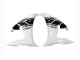 Carenados Moto Yamaha YZF 600 R6 2005 - Blanco Negro Baratos