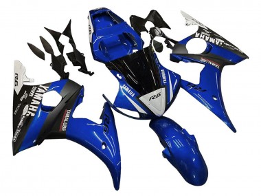 Carenados Moto Yamaha YZF 600 R6 2005 - Azul Blanco Negro Yamalube Baratos