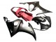 Carenado Moto Yamaha YZF 600 R6 2005 - Negro Mate Rojo Baratos