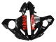 Carenados Moto Yamaha YZF 600 R6 2005 - Negro Rojo Baratos