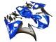 Carenados Moto Yamaha YZF 600 R6 2005 - Azul Negro Mate Baratos