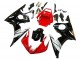Carenados Moto Yamaha YZF 600 R6 2005 - Rojo Blanco Negro Brillante Baratos