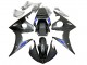 Carenados Moto Yamaha YZF 600 R6 2005 - Negro Azul Baratos