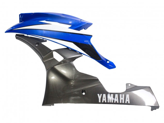 Carenados Moto Yamaha YZF 600 R6 2006-2007 - Azul Blanco Negro Brillante Baratos