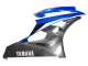 Carenados Moto Yamaha YZF 600 R6 2006-2007 - Azul Blanco Negro Brillante Baratos