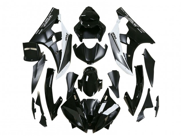 Carenados Moto Yamaha YZF 600 R6 2006-2007 - Negro Brillante Negro Mate Blanco Motul Michelin Baratos