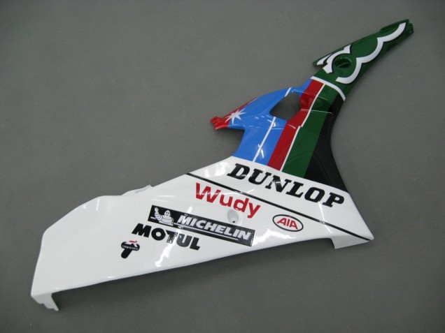 Carenados Moto Yamaha YZF 600 R6 2006-2007 - Azul Verde Blanco Rojo Dunlop Michelin Motul Baratos