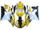 Carenados Moto Yamaha YZF 600 R6 2006-2007 - Amarillo Blanco Negro Brillante Motul Baratos