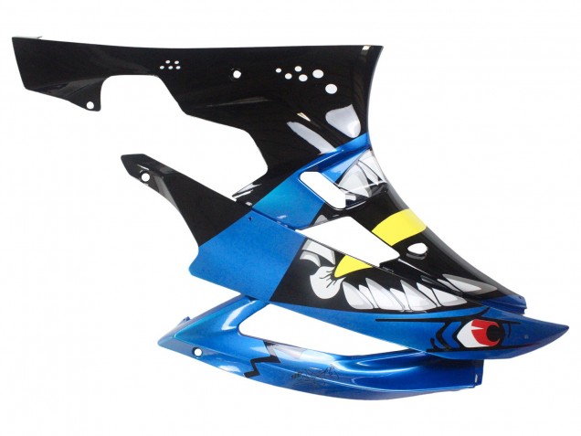 Carenados Moto Yamaha YZF 600 R6 2006-2007 - Azul Neon Verde Negro Tiburón Baratos