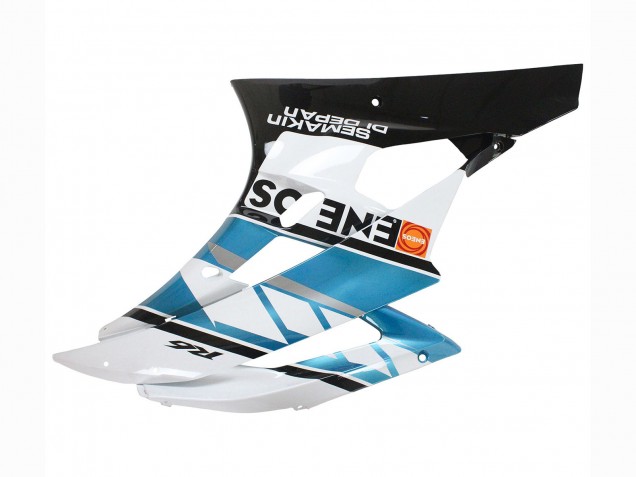 Carenados Moto Yamaha YZF 600 R6 2006-2007 - Blanco Azul Negro Semakin Didepan ENEOS Baratos