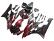 Carenados Moto Yamaha YZF 600 R6 2006-2007 - Rojo Negro Mate Baratos