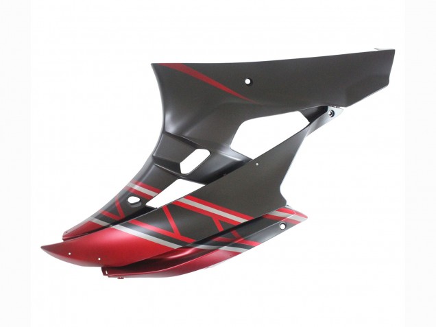 Carenados Moto Yamaha YZF 600 R6 2006-2007 - Rojo Negro Mate Baratos