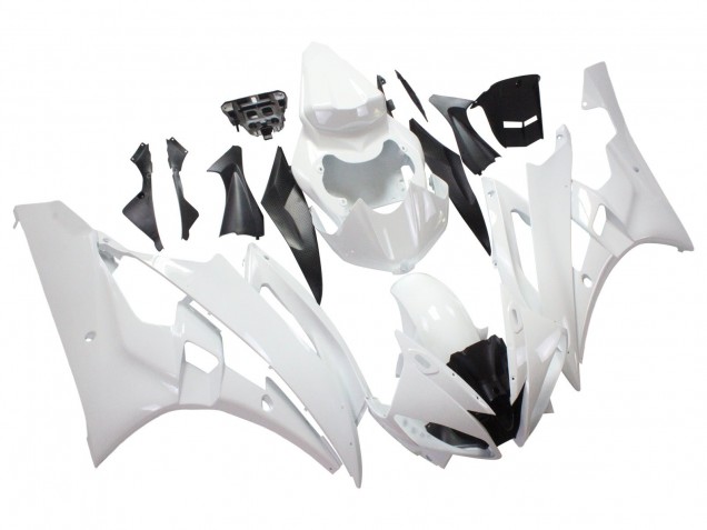 Carenados Moto Yamaha YZF 600 R6 2006-2007 - Blanco Baratos