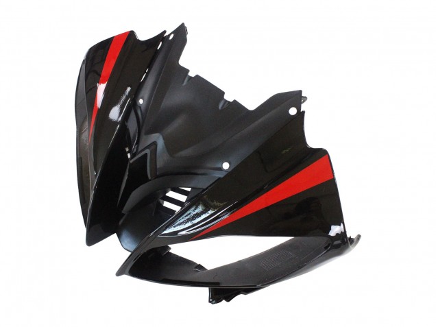 Carenados Moto Yamaha YZF 600 R6 2008-2016 - Plata Negro Rojo Tiburón 4 Baratos