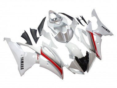 Carenados Moto Yamaha YZF 600 R6 2008-2016 - Blanco Rojo Baratos