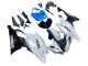 Carenado Moto Yamaha YZF 600 R6 2008-2016 - Blanco Azul Negro Brillante Baratos