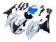 Carenado Moto Yamaha YZF 600 R6 2008-2016 - Blanco Azul Negro Brillante Baratos