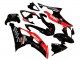 Carenados Moto Yamaha YZF 600 R6 2008-2016 - Rojo Negro Brillante DENSO Yamalube 21 Baratos