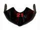Carenados Moto Yamaha YZF 600 R6 2008-2016 - Rojo Negro Brillante DENSO Yamalube 21 Baratos