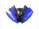Carenados Moto Yamaha YZF 600 R6 2008-2016 - Blanco Azul Negro Brillante Baratos