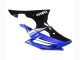 Carenados Moto Yamaha YZF 600 R6 2008-2016 - Blanco Azul Negro Brillante Baratos