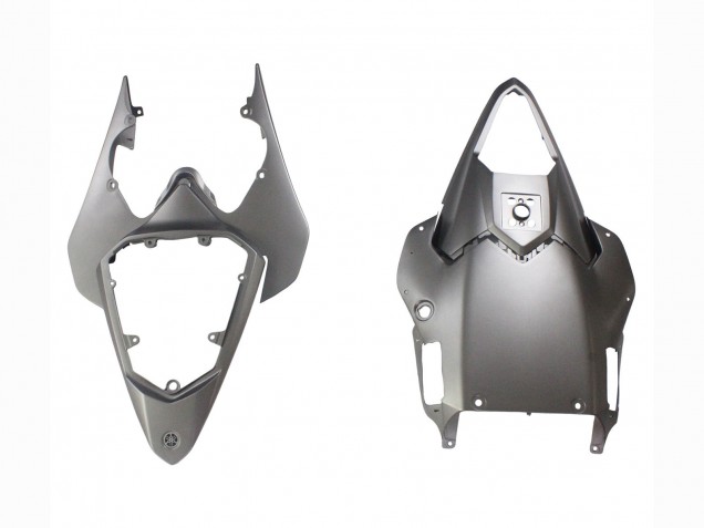 Carenados Moto Yamaha YZF 600 R6 2008-2016 - Gris Mate Rojo Calcomanías Baratos