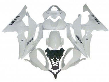 Carenados Moto Yamaha YZF 600 R6 2008-2016 - Blanco Brillante Baratos