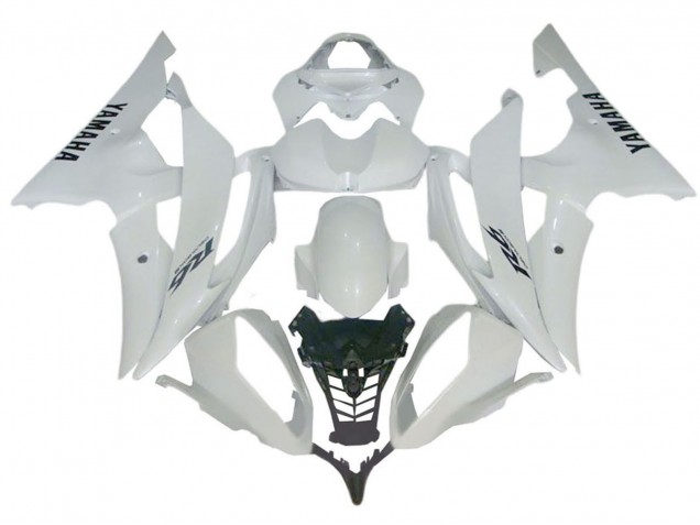 Carenados Moto Yamaha YZF 600 R6 2008-2016 - Blanco Brillante Baratos